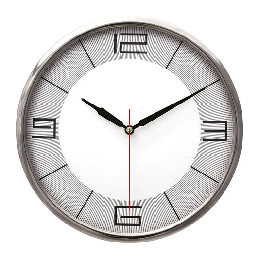 Promosyon 32 Cm Metal Kasa Duvar Saati CL02012 · CL02012-02