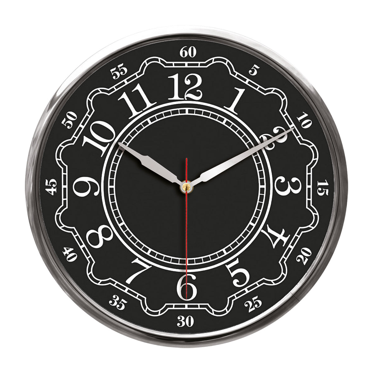 Promosyon 32 Cm Metal Kasa Duvar Saati CL02012 · CL02012-03
