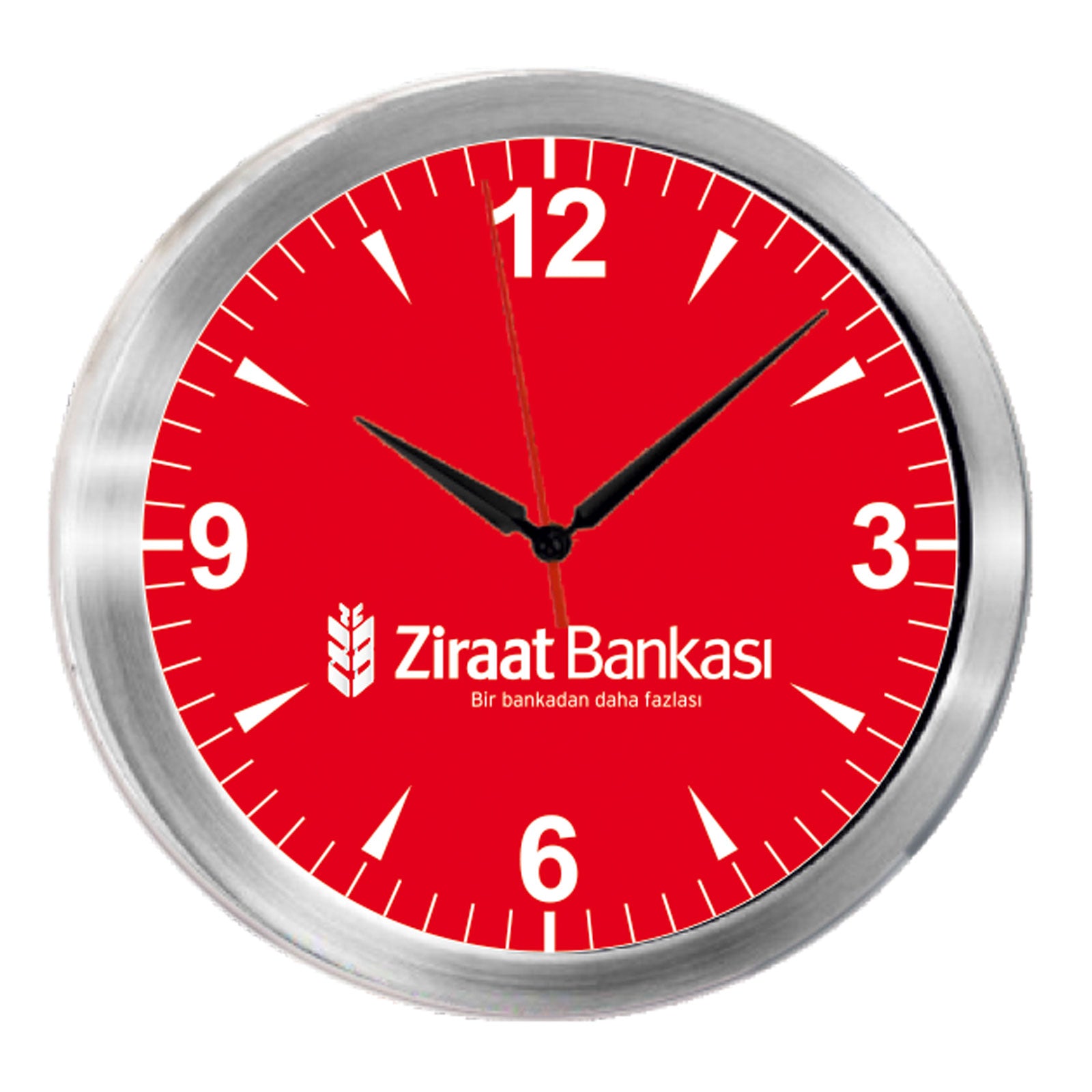Promosyon 35 Cm Metal Kasa Duvar Saati CL02013 · CL02013-03