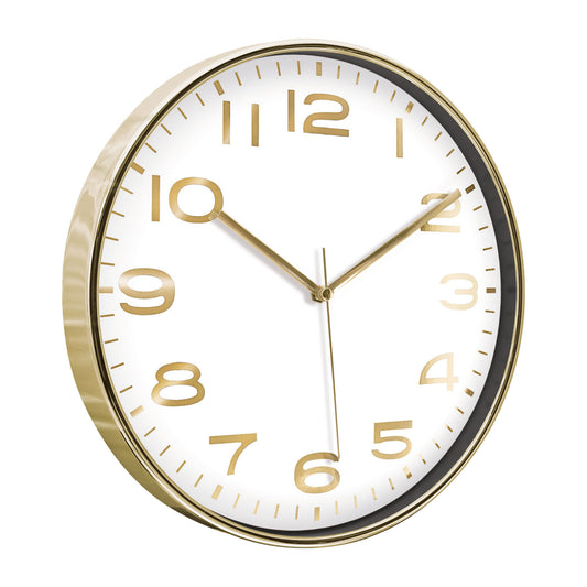 Promosyon 38 Cm Metalize Duvar Saati CL03004 · CL03004-01