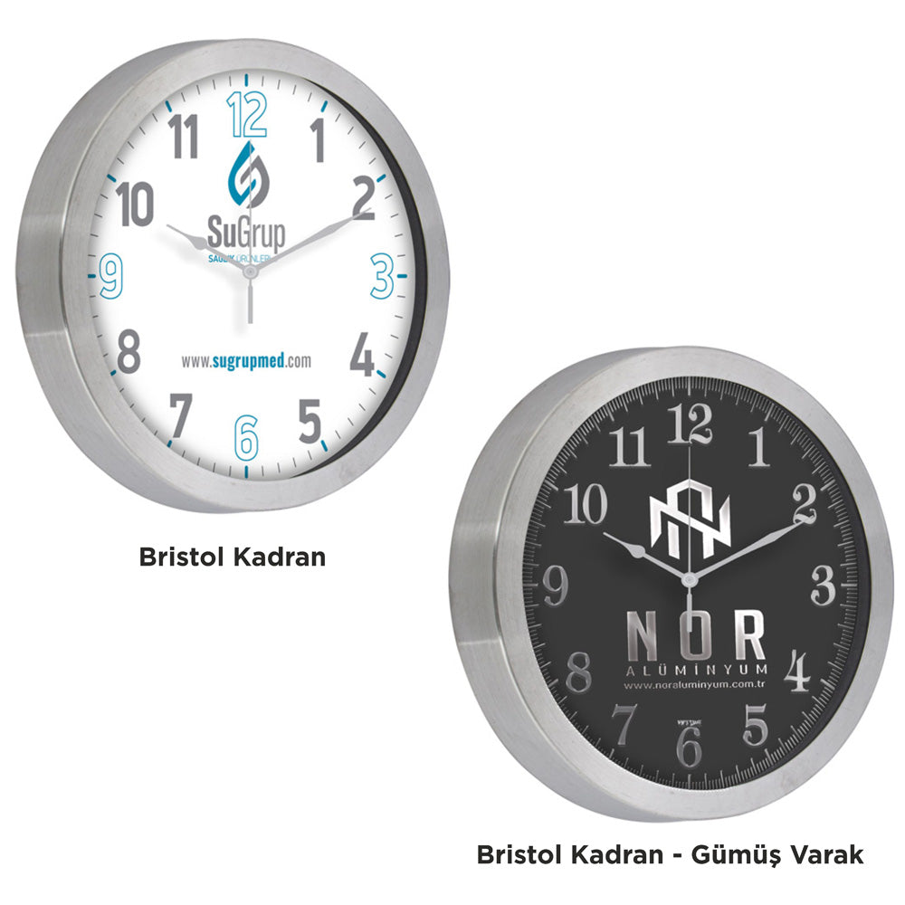Promosyon 25 Cm Bristol Kadran Duvar Saati CL04001