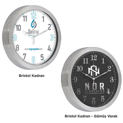 Promosyon 25 Cm Bristol Kadran Duvar Saati CL04001