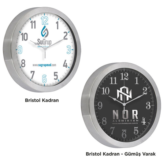 Promosyon 25 Cm Bristol Kadran Duvar Saati CL04001