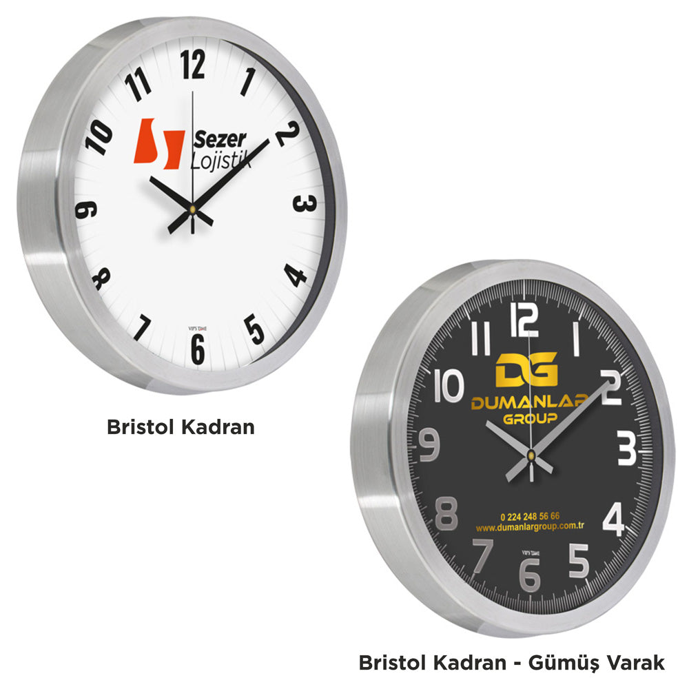 Promosyon 40 Cm Bristol Kadran Duvar Saati CL04004