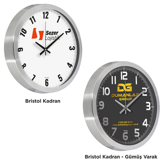 Promosyon 40 Cm Bristol Kadran Duvar Saati CL04004
