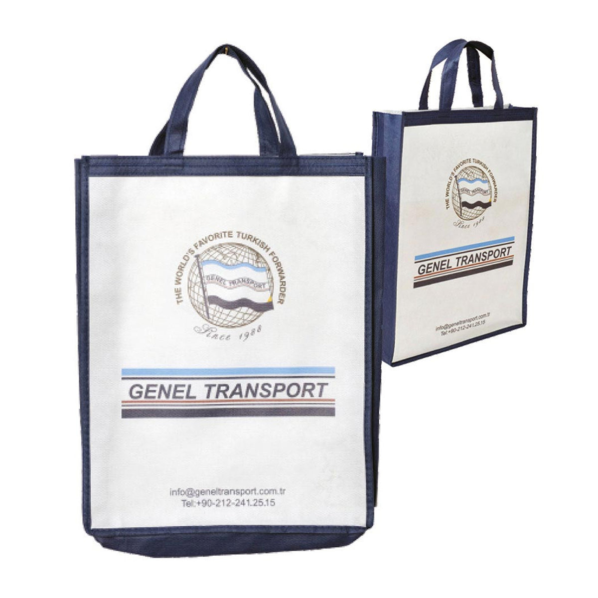 Promosyon 80 gr. Elyaf Çanta (30x40x8 CM) CN02009 · CN02009-03