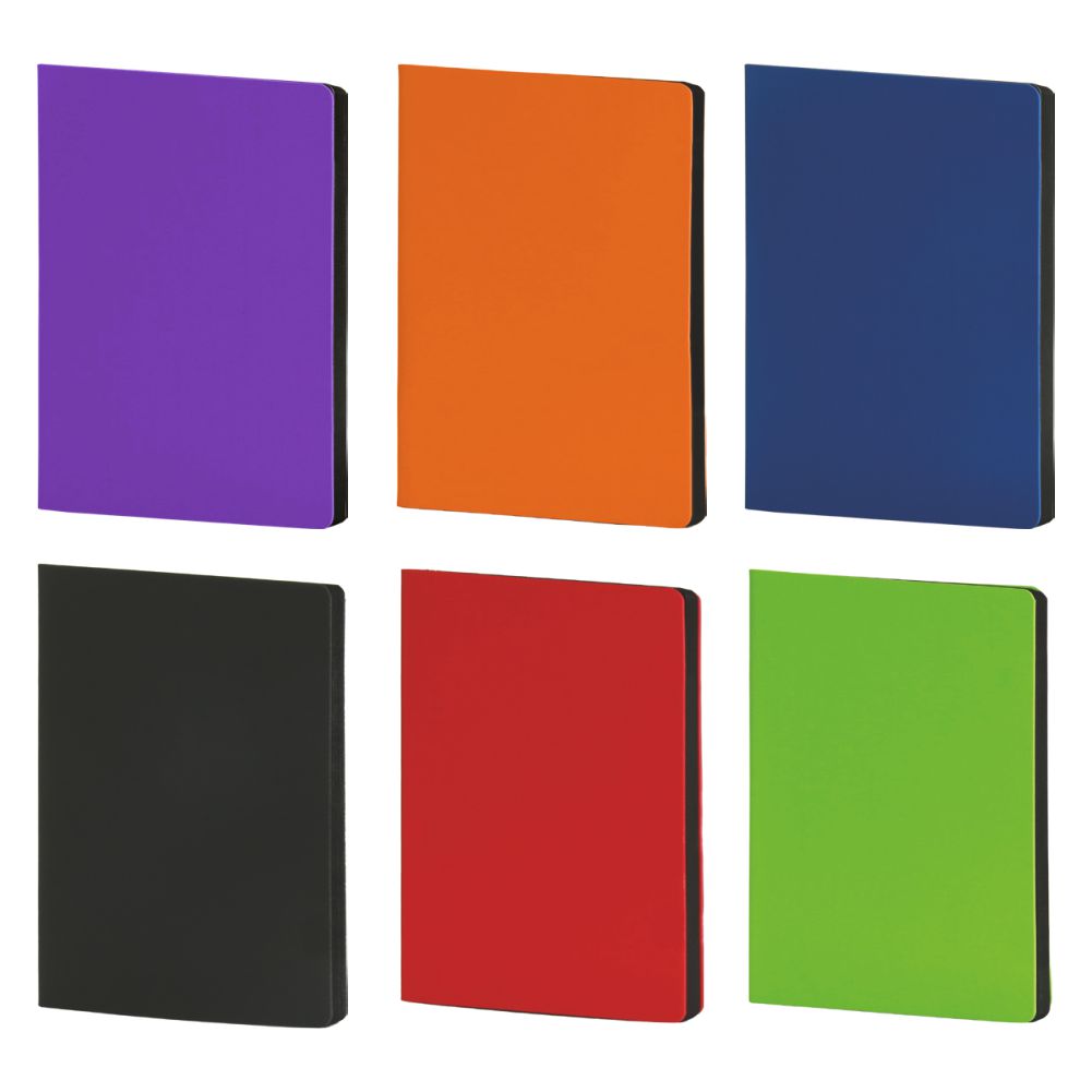 Promosyon Yumuşak Rubber Deri Kapak (15x21cm) Tarihsiz Defter DF01012
