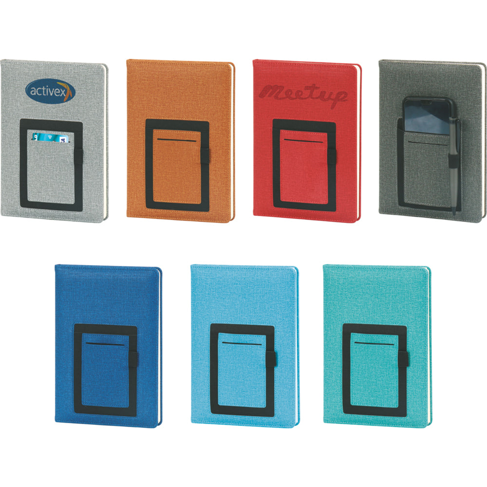 Promosyon Sert Kapak Cepli (15x21cm) Tarihsiz Defter DF01026
