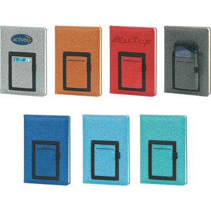 Promosyon Sert Kapak Cepli (15x21cm) Tarihsiz Defter DF01026