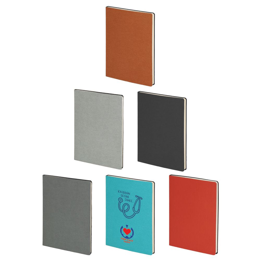 Promosyon Yumuşak Kapak (17x24cm) Tarihsiz Defter DF01027