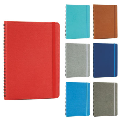Promosyon Spiralli Sert Kapak (15x21,5cm) Tarihsiz Defter DF01035