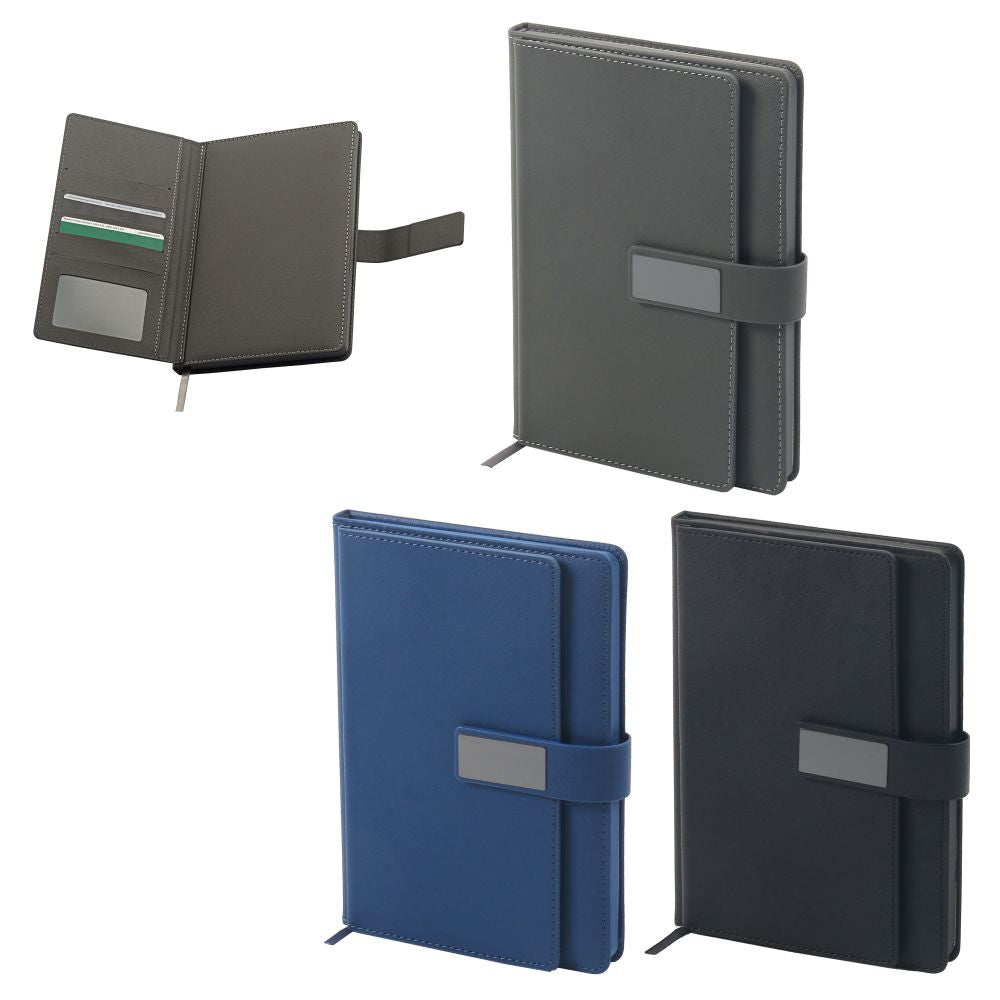 Promosyon Tokalı Sert Kapak (14,5x21cm) Tarihsiz Defter DF01039