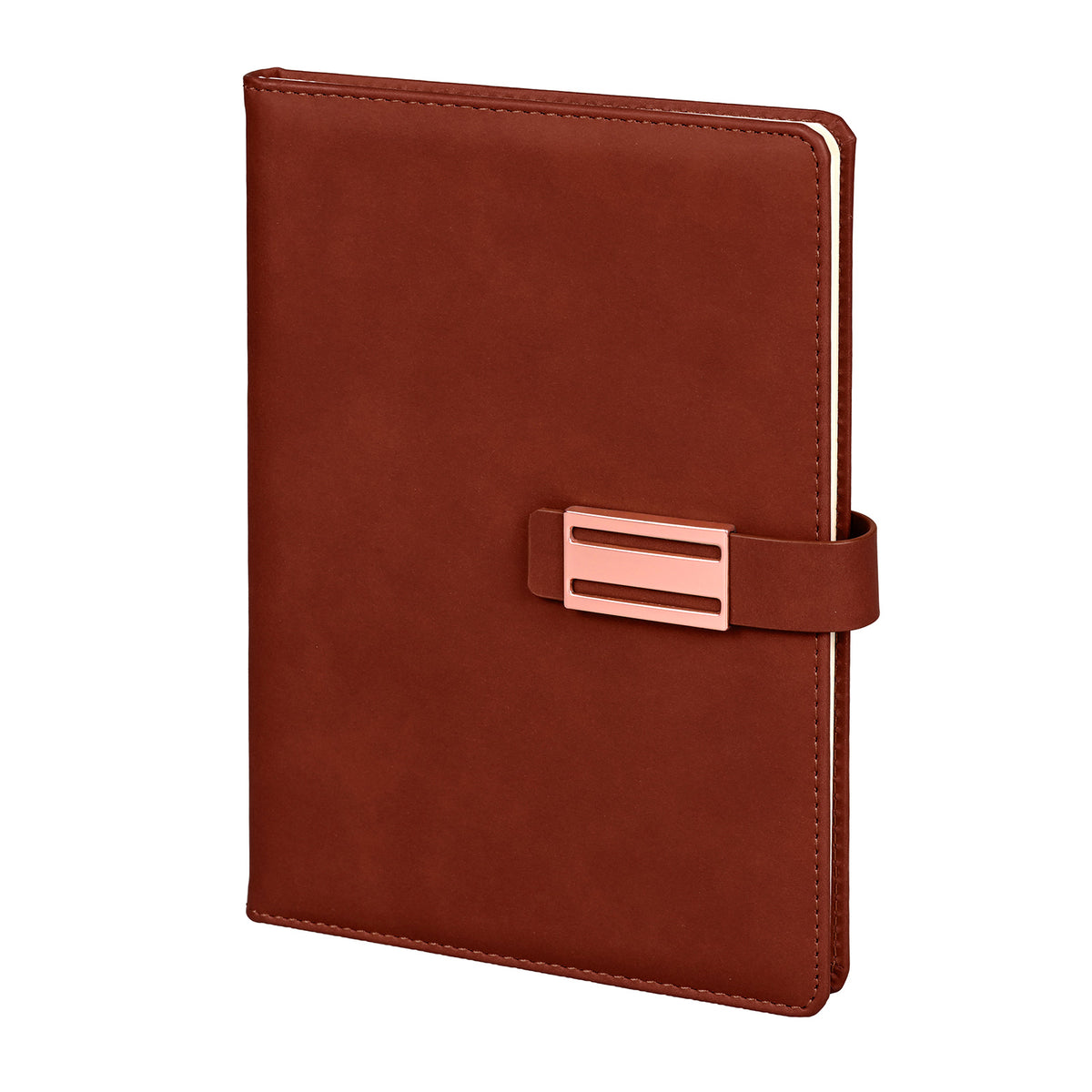 Promosyon Termo Deri Kapak Mıknatıslı Tarihsiz Defter (15X21 CM) DF01042 · DF01042-03