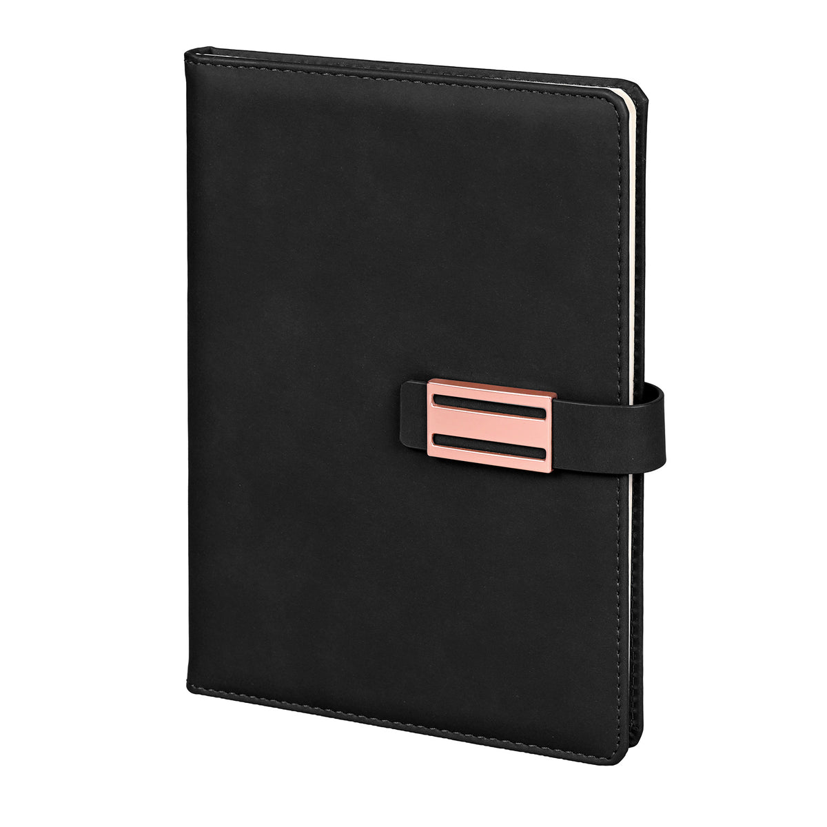 Promosyon Termo Deri Kapak Mıknatıslı Tarihsiz Defter (15X21 CM) DF01042 · DF01042-09