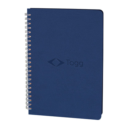 Promosyon Yumuşak Termo Deri Kapak Spiralli Tarihsiz Defter (13X21 CM) DF01043 · DF01043-05