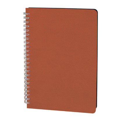 Promosyon Yumuşak Termo Deri Kapak Spiralli Tarihsiz Defter (13X21 CM) DF01043 · DF01043-09