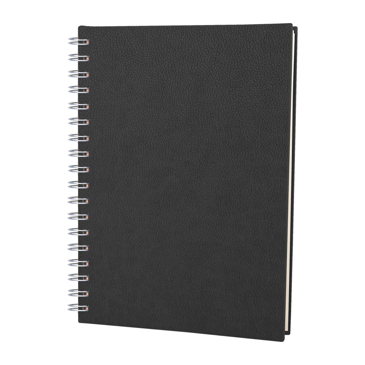 Promosyon Yumuşak Termo Deri Kapak Spiralli Kareli Tarihsiz Defter (17X24 CM) DF01044 · DF01044-07