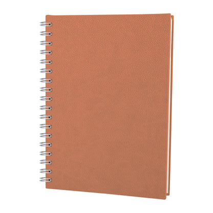 Promosyon Yumuşak Termo Deri Kapak Spiralli Kareli Tarihsiz Defter (17X24 CM) DF01044 · DF01044-09
