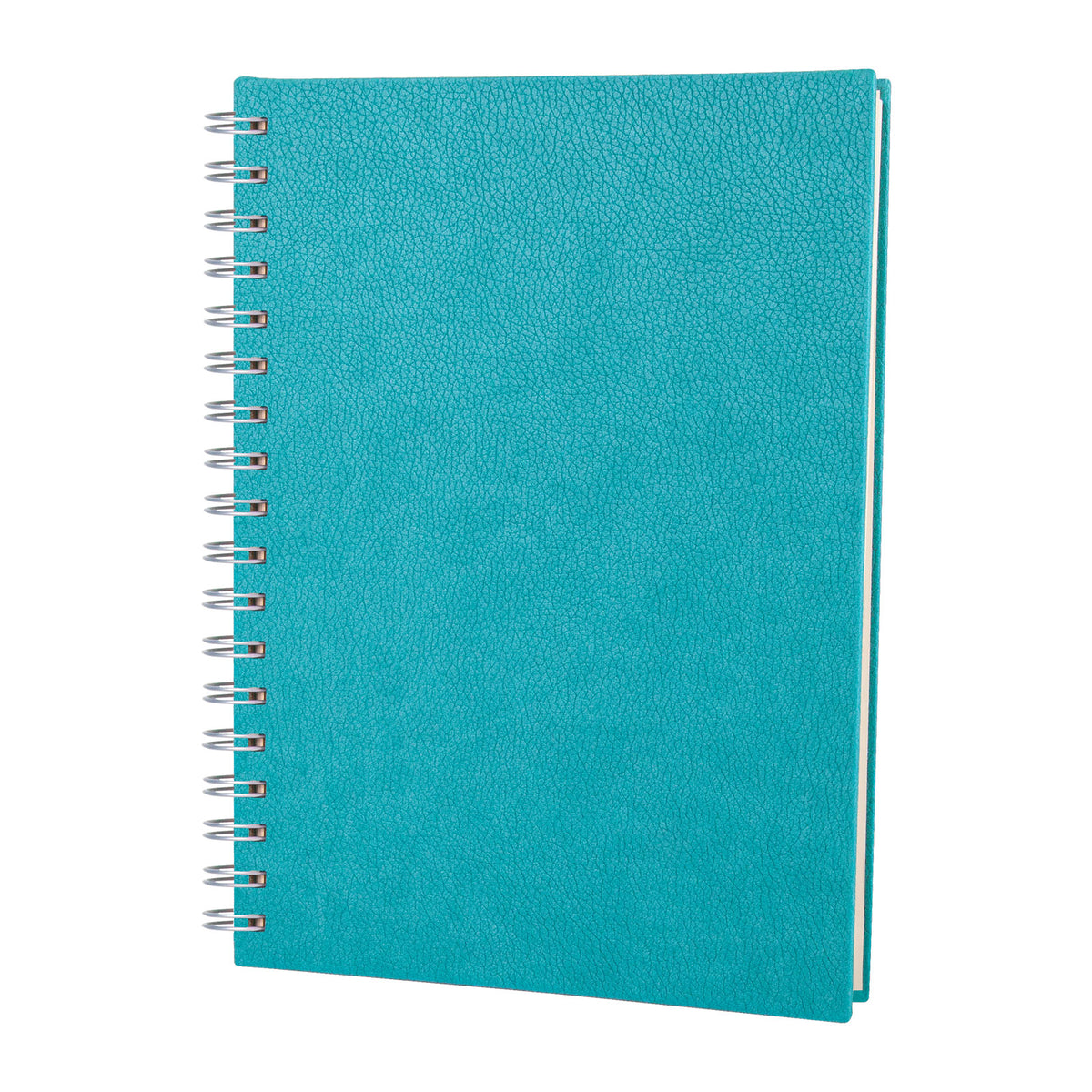 Promosyon Yumuşak Termo Deri Kapak Spiralli Kareli Tarihsiz Defter (17X24 CM) DF01044 · DF01044-11