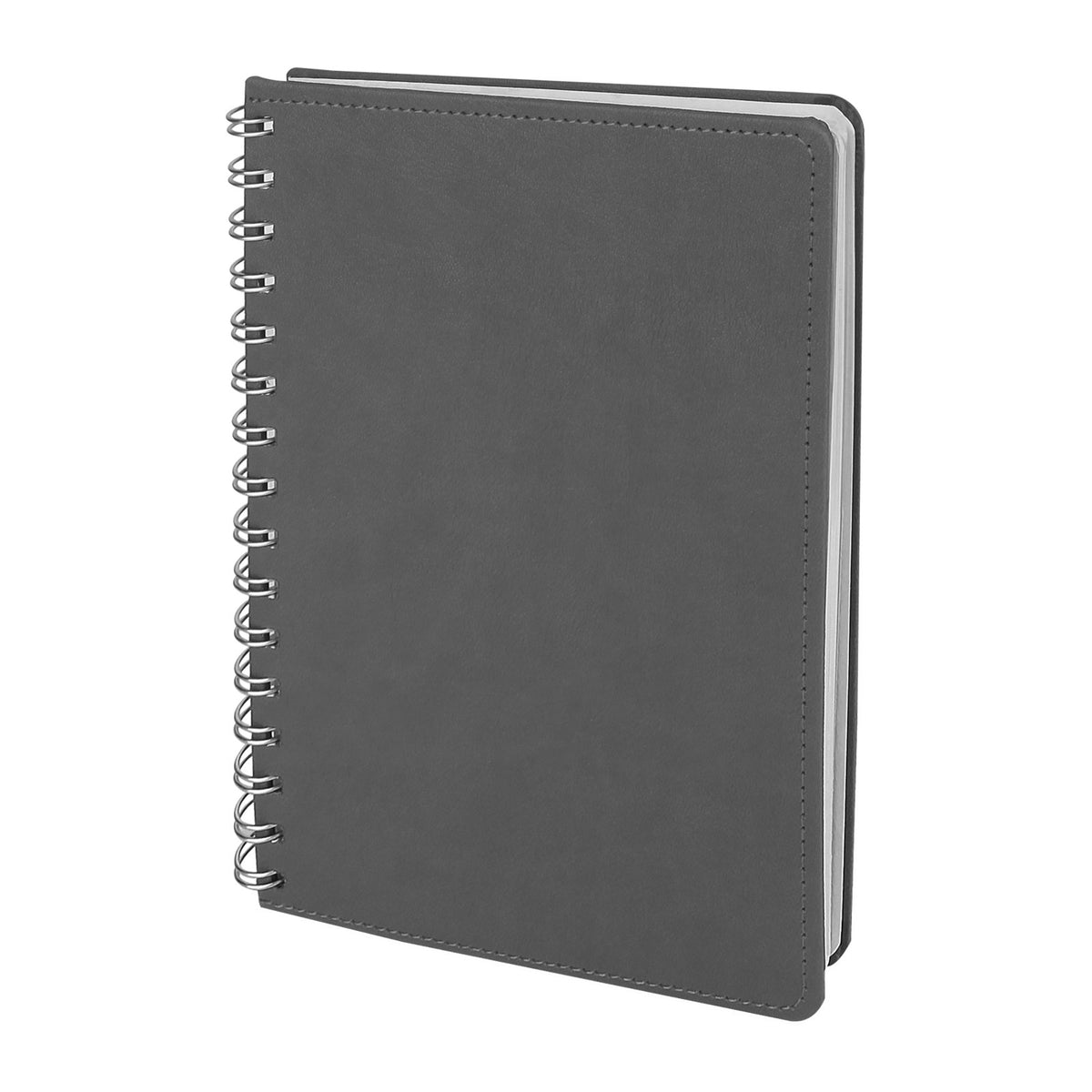 Promosyon Termo Deri Kapak Spiralli Tarihsiz Defter (15X21 CM) DF01049 · DF01049-01