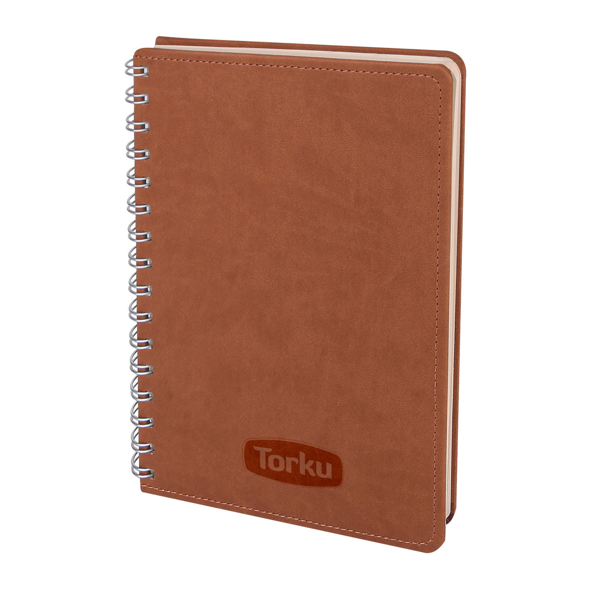 Promosyon Termo Deri Kapak Spiralli Tarihsiz Defter (15X21 CM) DF01049 · DF01049-03