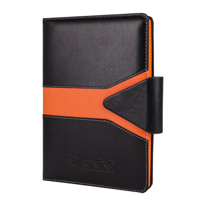 Promosyon Termo Deri Kapak Mıknatıslı Tarihsiz Defter (15X21 CM) DF01052 · DF01052-19