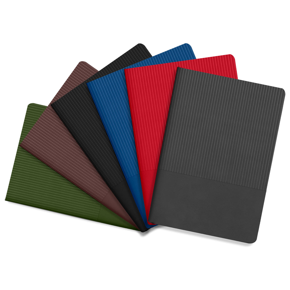 Promosyon İthal Deri Yumuşak Kapak Tarihsiz Defter (15X21 CM) DF01055 · DF01055-06