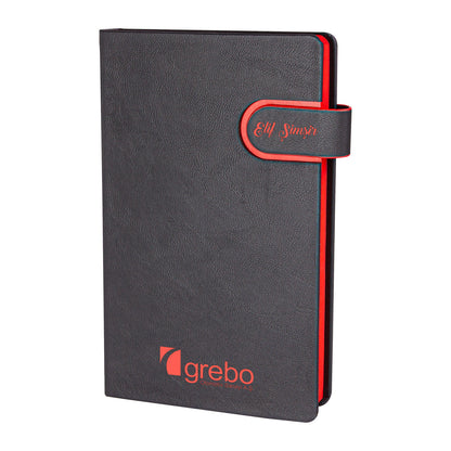 Promosyon Termo Deri Kapak Mıknatıslı Tarihsiz Defter (13X21 CM) DF01058 · DF01058-04