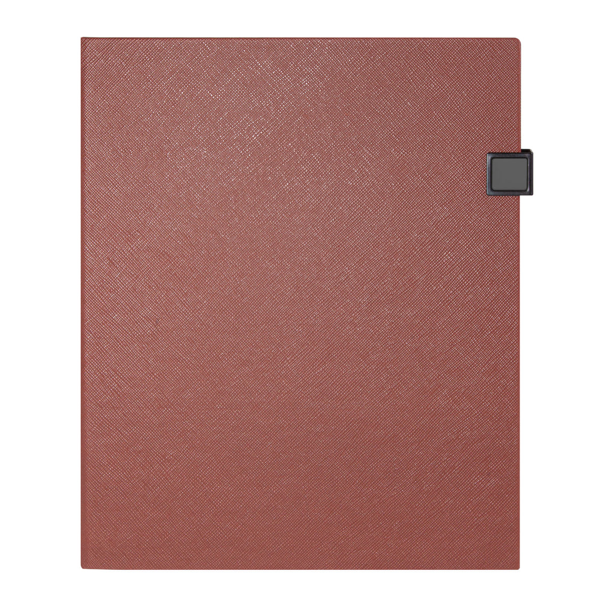 Promosyon Termo Deri Kapak Metal Kilitli Tarihsiz Defter (19X25 CM) DF01059 · DF01059-09