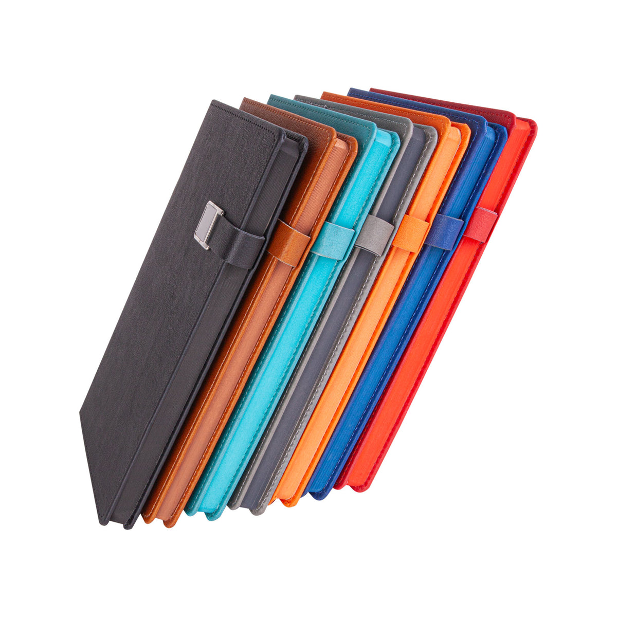 Promosyon Termo Deri Kapak Mıknatıslı Tarihsiz Defter (13X21 CM) DF01060 · DF01060-13