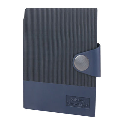 Promosyon Termo Deri Kapak Mıknatıslı Tarihsiz Defter (15X21 CM) DF01062 · DF01062-07