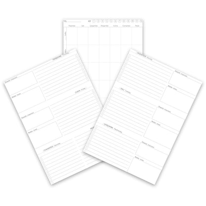 Promosyon Termo Deri Kapak Spiralli Haftalık Planlayıcı (20x28 CM) DF01066 · DF01066-04