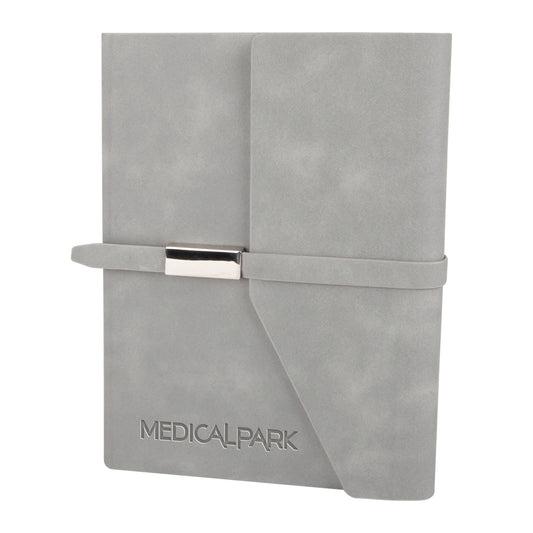Promosyon Termo Deri Kapak Mıknatıslı Tarihsiz Defter (15x21 CM) DF01070 · DF01070-01