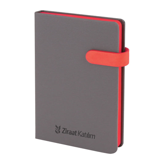 Promosyon Termo Deri Kapak Mıknatıslı Tarihsiz Defter (13X21 CM) DF01071 · DF01071-01