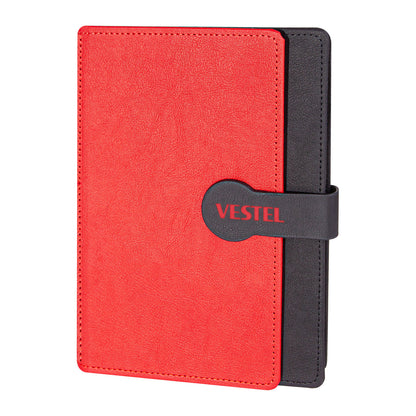 Promosyon Termo Deri Kapak Mıknatıslı Tarihsiz Defter (15X21 CM) DF01073 · DF01073-01