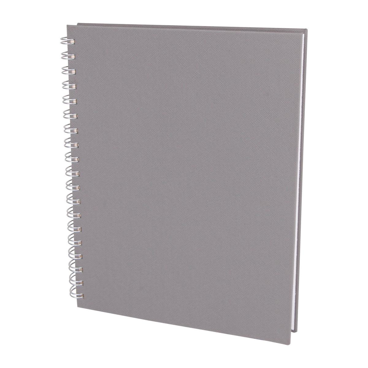 Promosyon Termo Deri Kapak Spiralli Kareli Tarihsiz Defter (19X25 CM) DF01074 · DF01074-01