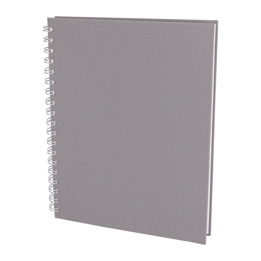 Promosyon Termo Deri Kapak Spiralli Kareli Tarihsiz Defter (19X25 CM) DF01074 · DF01074-01