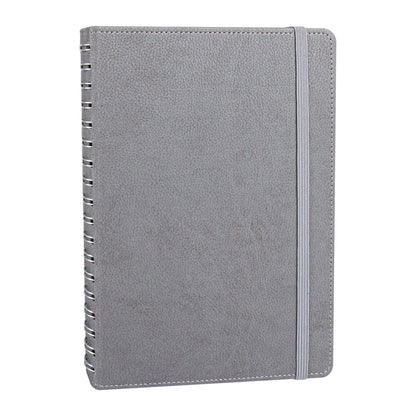 Promosyon Termo Deri Kapak Gizli Spiralli Tarihsiz Defter (17X24 CM) DF01075 · DF01075-01