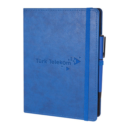 Promosyon Termo Deri Kapak Gizli Spiralli Tarihsiz Defter (17X24 CM) DF01075 · DF01075-07