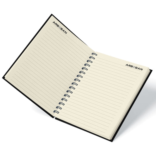 Promosyon Kuşe Mukavva Sıvama Spiralli Defter (15X21 CM) DF01076 · DF01076-02