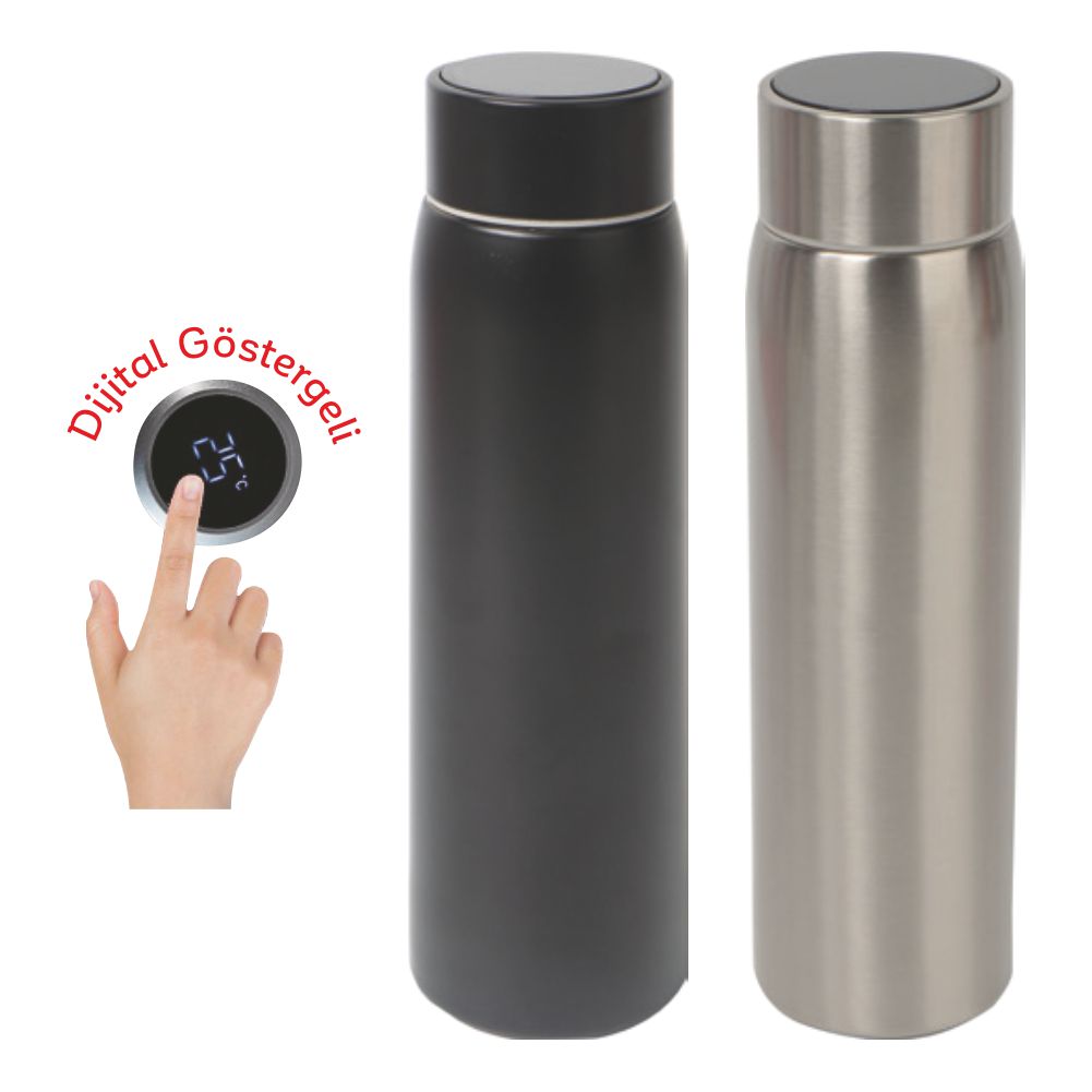Promosyon Dijital Isı Göstergeli Termos DW01011