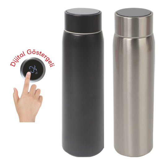 Promosyon Dijital Isı Göstergeli Termos DW01011