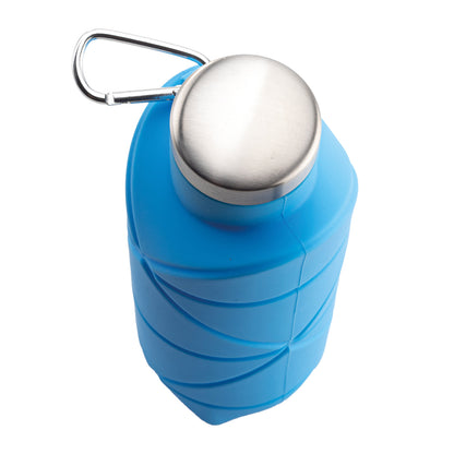 Promosyon 700 ml Taşıma Aparatlı Katlanabilir Silikon Matara DW01043 · DW01043-03