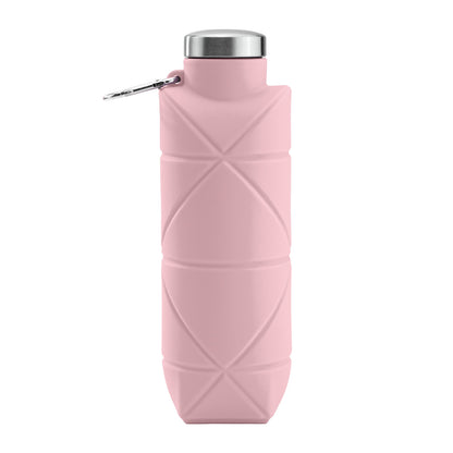 Promosyon 700 ml Taşıma Aparatlı Katlanabilir Silikon Matara DW01043 · DW01043-04