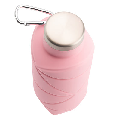 Promosyon 700 ml Taşıma Aparatlı Katlanabilir Silikon Matara DW01043 · DW01043-06