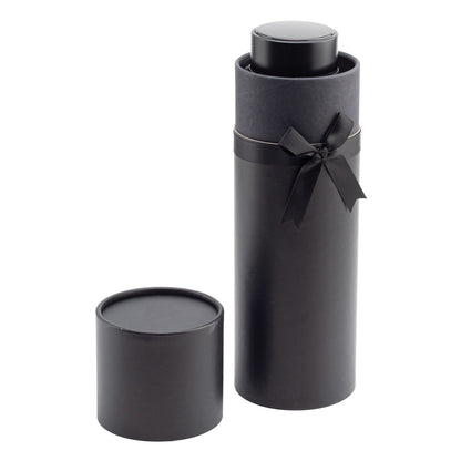 Promosyon 1000 ml Paslanmaz Çelik Siyah Lüks Kutulu Derece Göstergeli Termos DW01050 · DW01050-03
