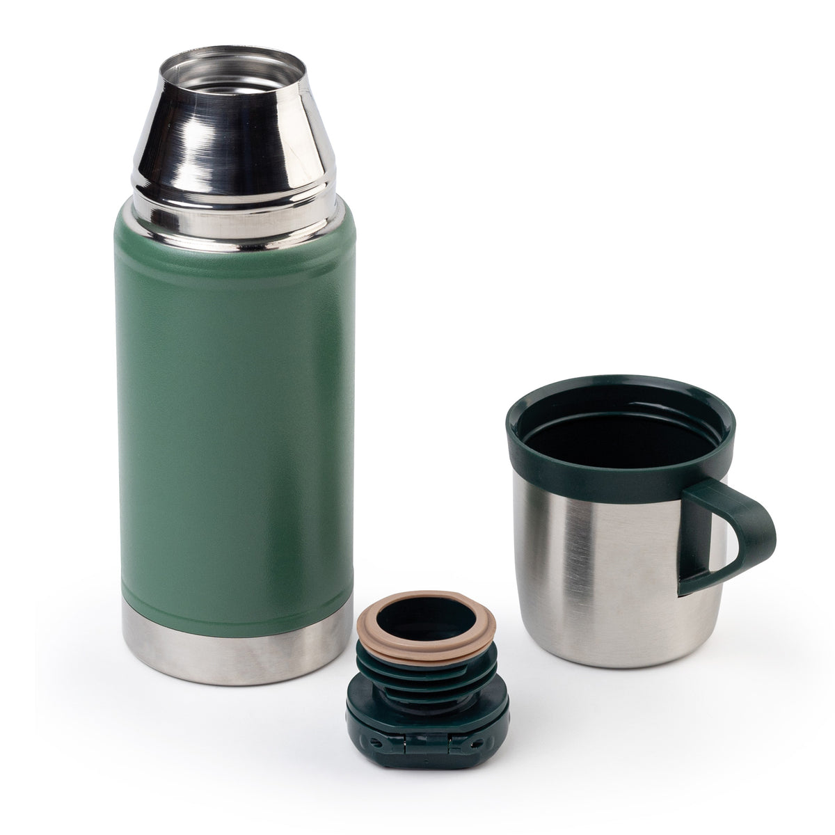 Promosyon 500 ml Paslanmaz Çelik Bardaklı Termos DW01058 · DW01058-06