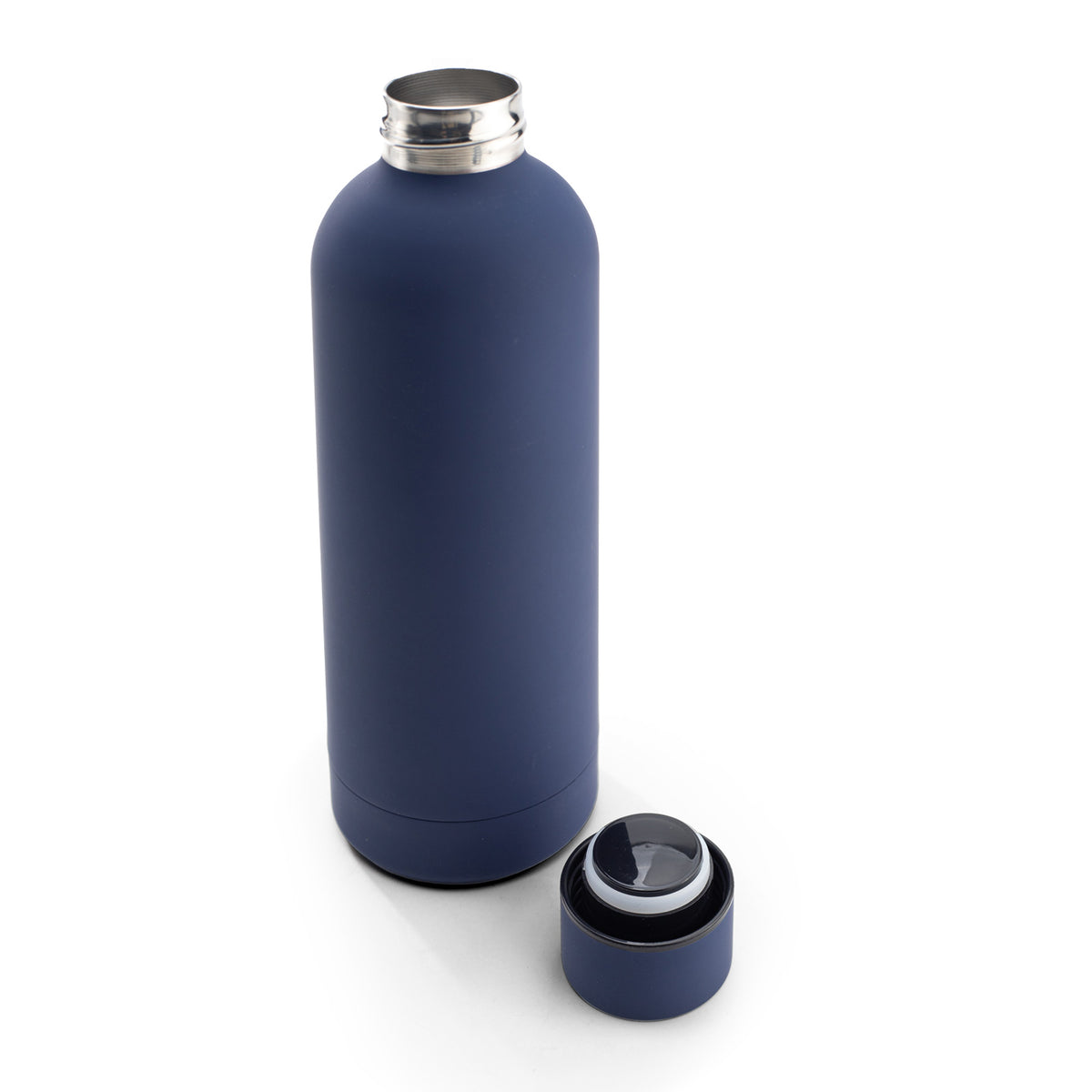Promosyon 500 ml Paslanmaz Çelik Rubber Gövde Termos DW01065 · DW01065-04