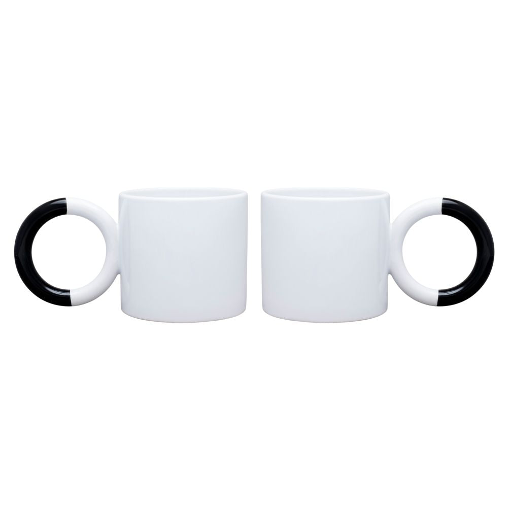 Promosyon 2'li 260 ml Porselen Kahve Fincanı DW03010