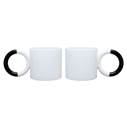 Promosyon 2'li 260 ml Porselen Kahve Fincanı DW03010